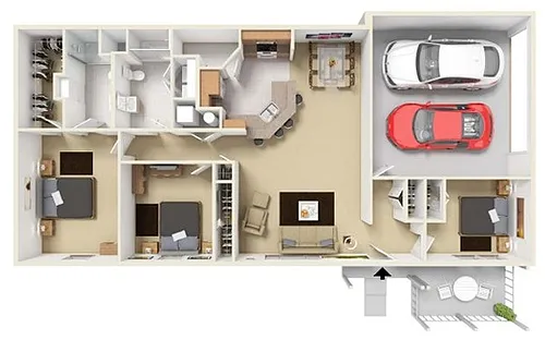 Floor plan Vicksburg