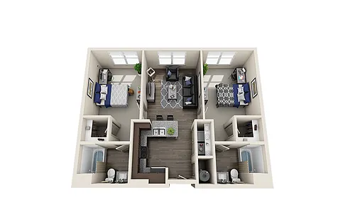 Floor plan B1