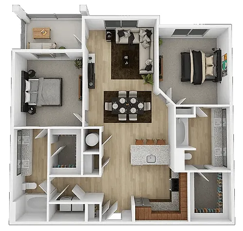 Floor plan B