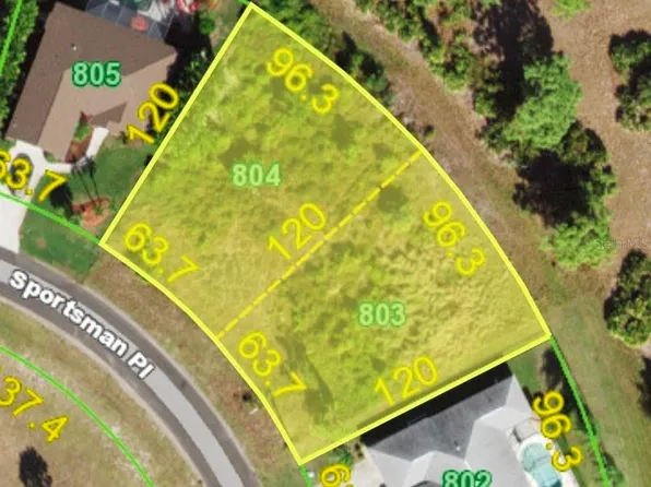 22 SPORTSMAN PLACE LOT 803, ROTONDA WEST, FL 33947