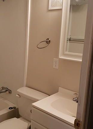 The home has been redone to maximize space and has a clean and efficient bathroom to maximize the space in the other rooms.