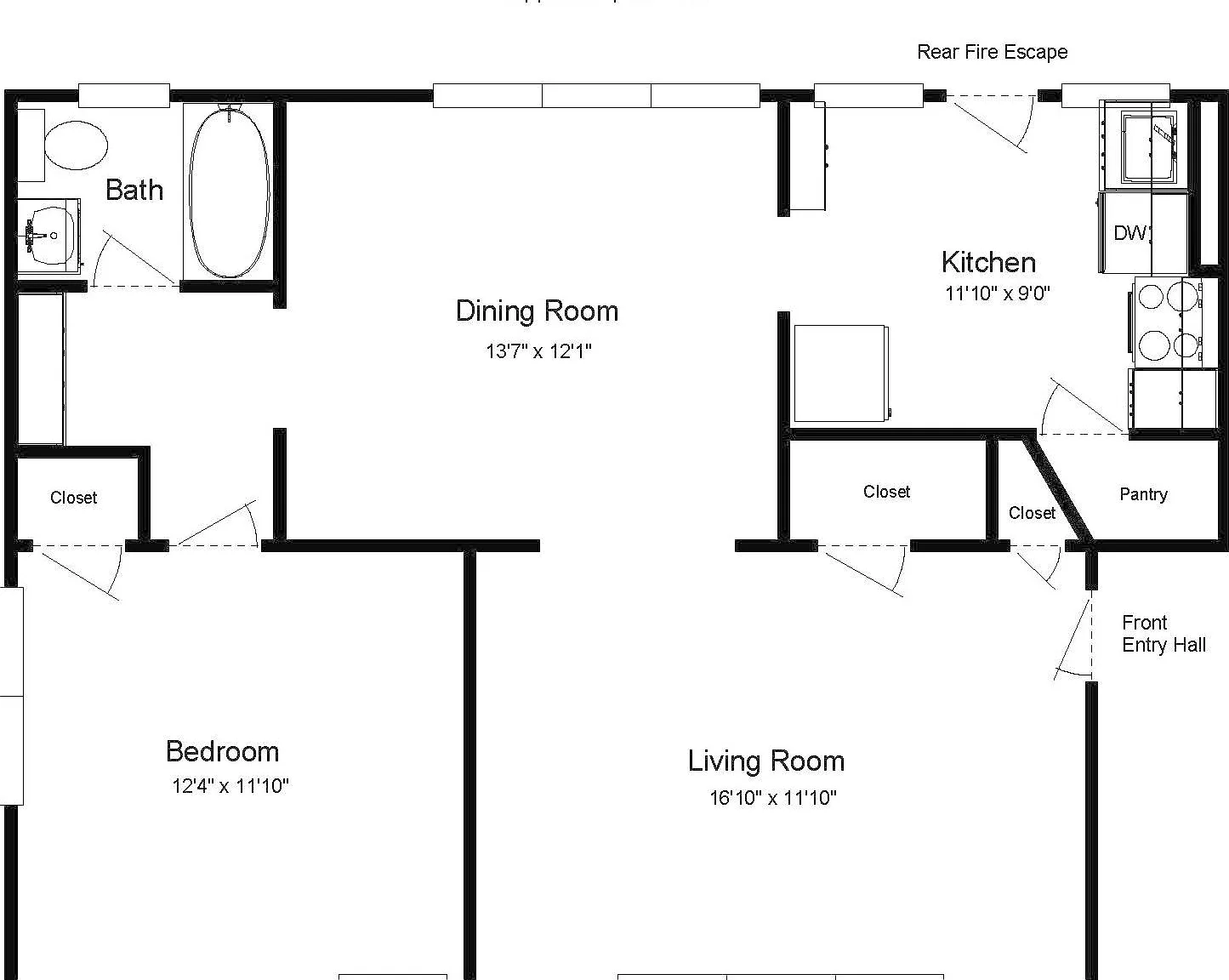1 bed, 775 sqft, $895 — Photo 3