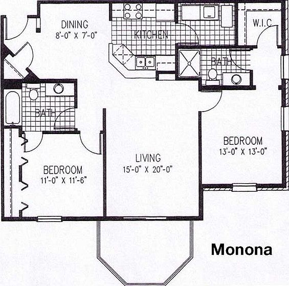 Monona Floorplan