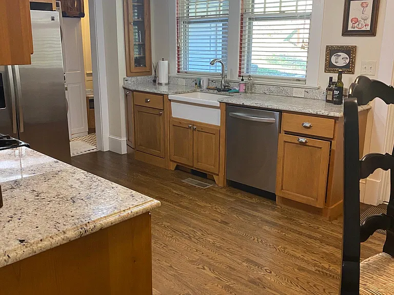 Chefs kitchen,, gas range 
all small appliances and cooking utensil needed