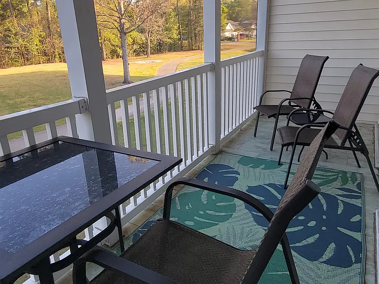 Back patio