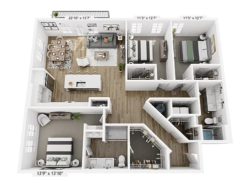 Floor plan C3