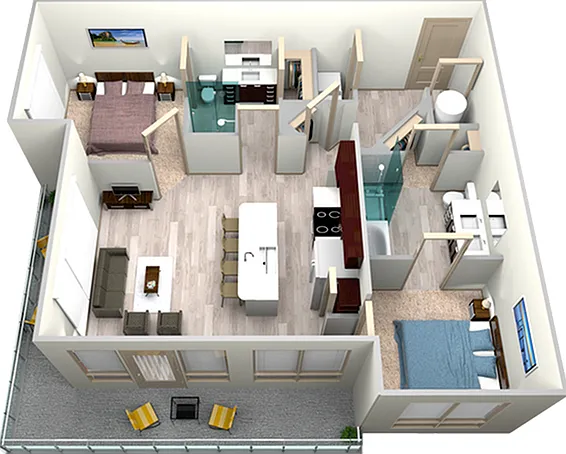 B2 Floorplan B2 Floorplan