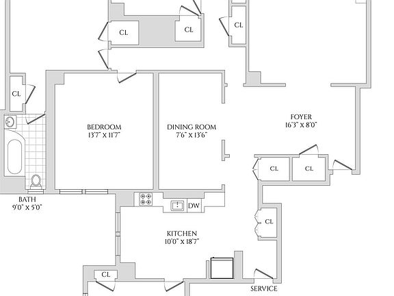 2nd image of 242 E 72nd St #10-D