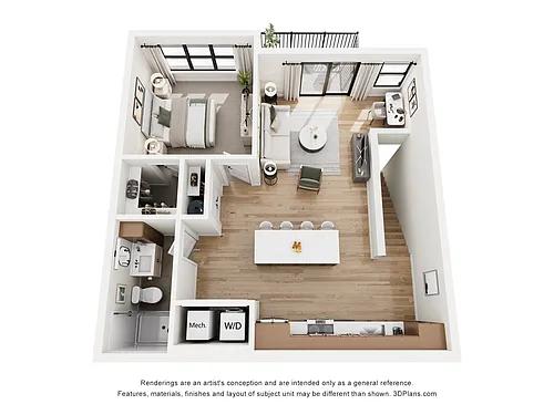 Floor plan The Overlook