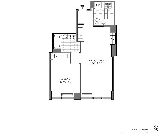2nd image of 33 Bond St APT 1514