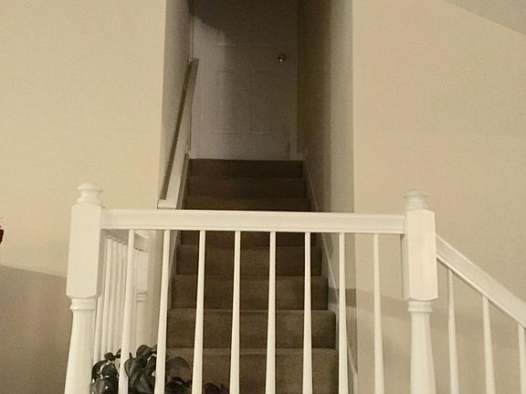 Stairs up to bonus room
