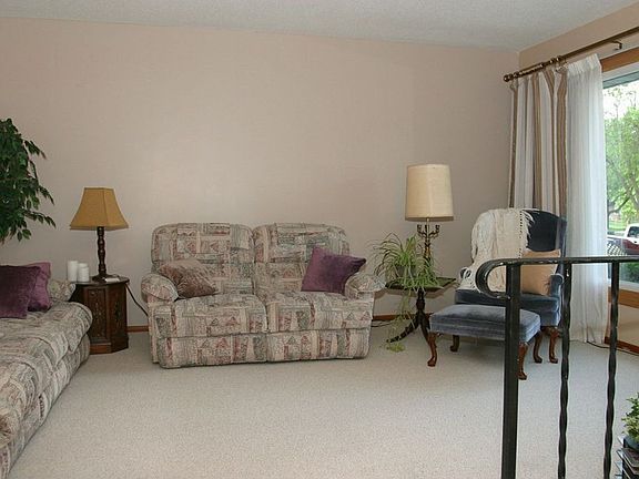 Stylish, unique sunken living room!