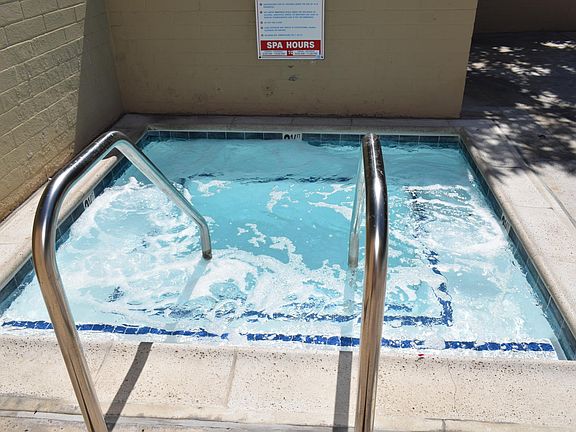 One of four jaccuzi's.