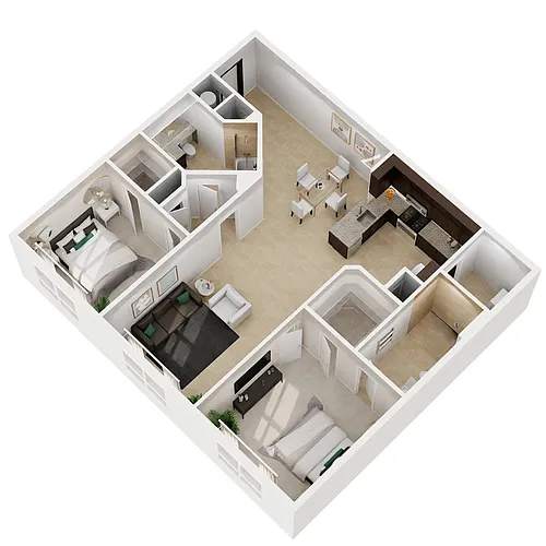 Floor plan Tuscany
