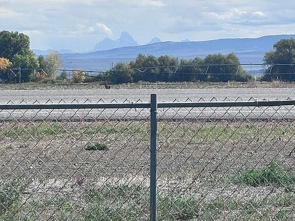 Backyard view of the Tetons