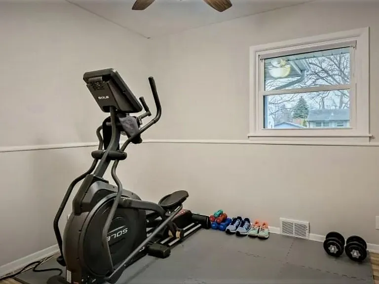 Bedroom or workout room