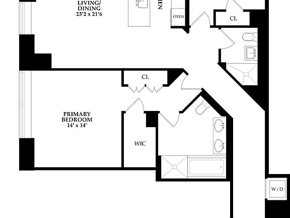 2nd image of 75 Wall St APT 25C