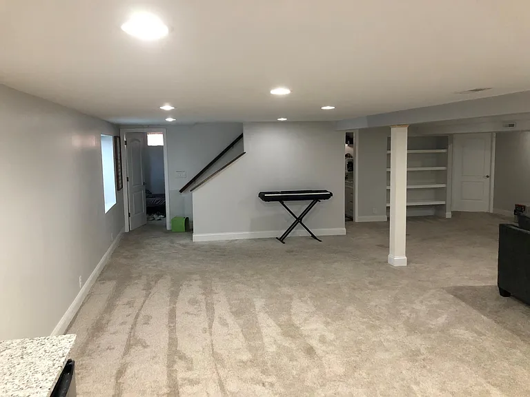 Basement family room