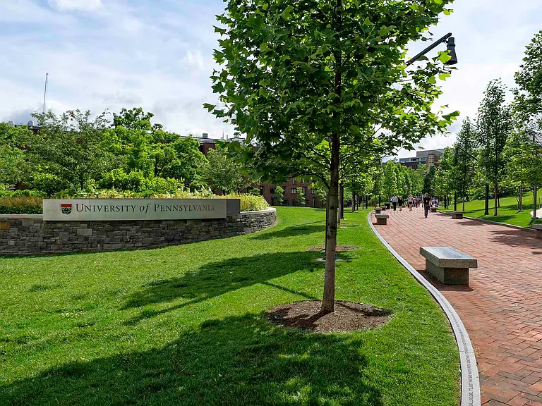 Within walking distance to the University of Pennsylvania