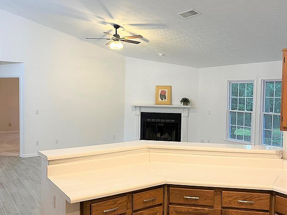 Kitchen is open to the living room.