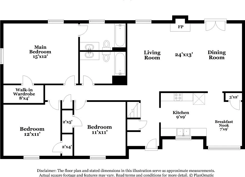3 bed, 2.5 bath, 1695 sqft, $2,560 — Photo 2