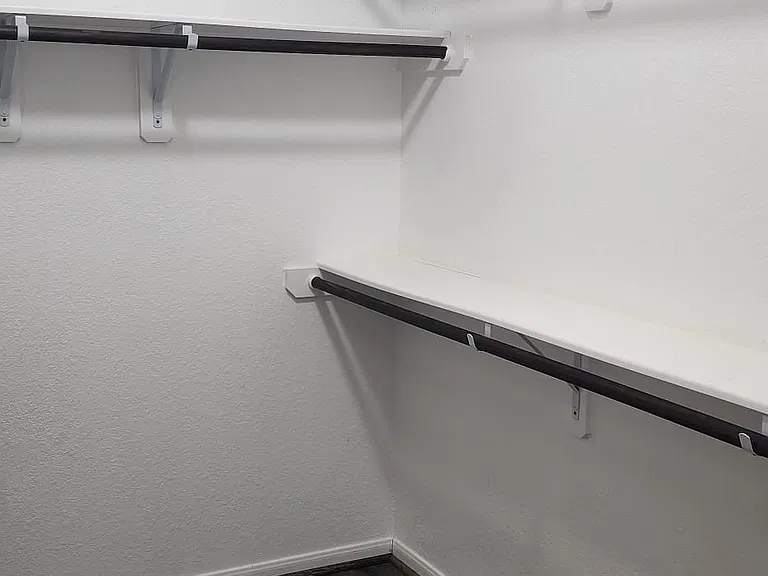 Primary closet