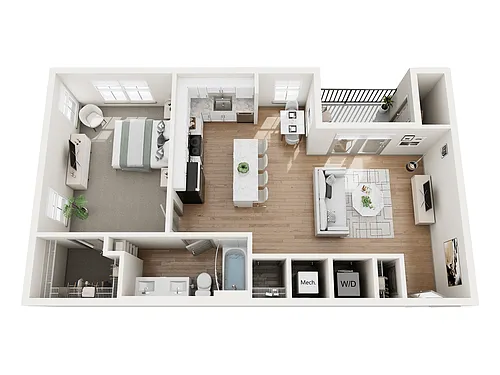 Floor plan The Hickory