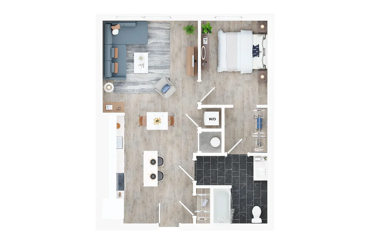 Floor plan A6A - II