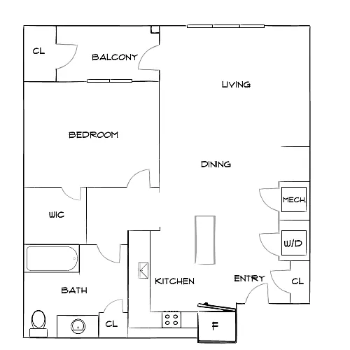 Floor plan Design 1C