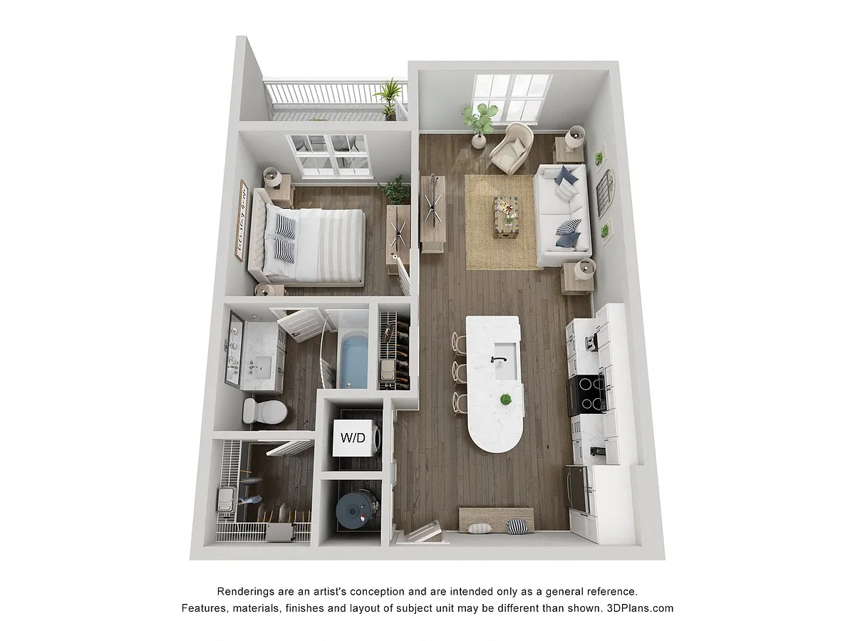 Floor plan A1D