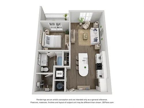 Floor plan A1D