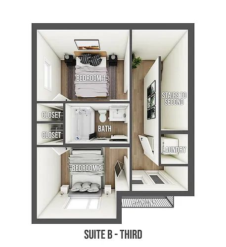 Floor plan B