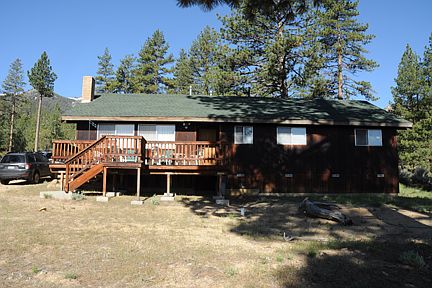 Front of house with deck