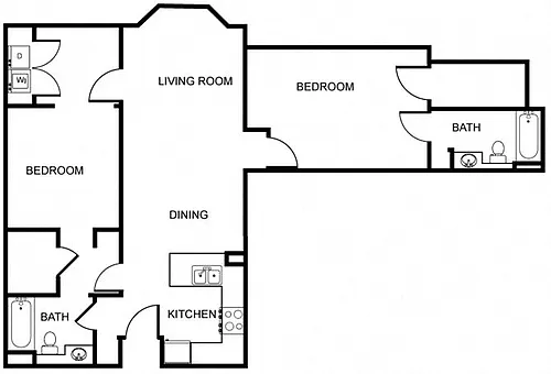 Floor plan D3 Sequoia