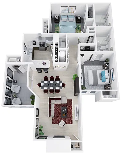 Floor plan B2P