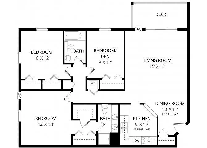 Floor plan Castlewood A