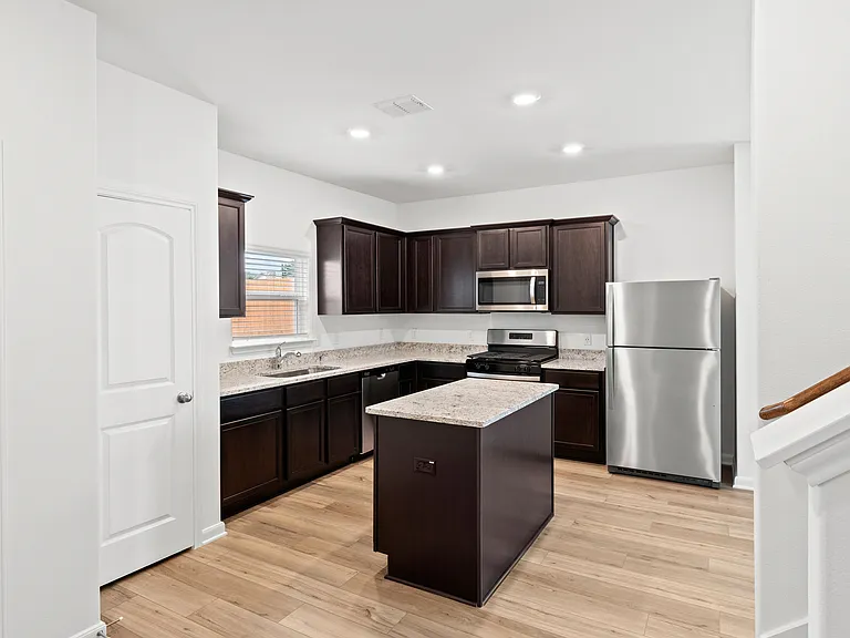 Exceptional storage in the kitchen.