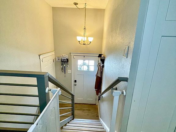 Stairway to upstairs and basement