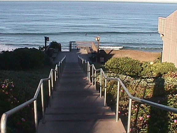 Private Stairs to the ocean