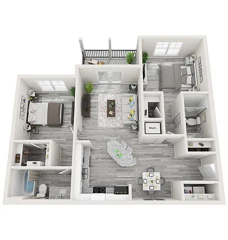Floor plan Plan B-2