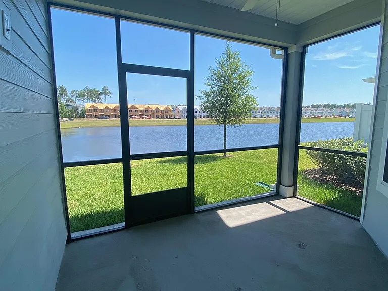 Screen Room with Beautiful Lakeview