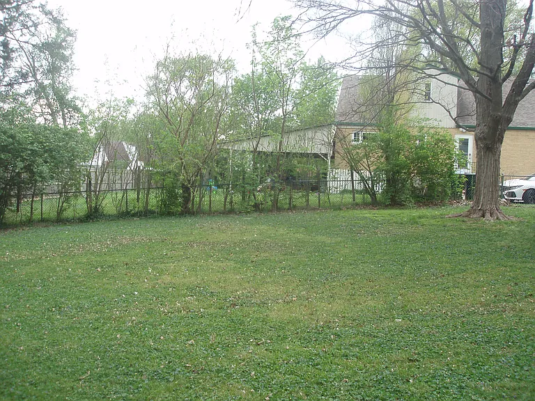largest fenced in back yard on the street