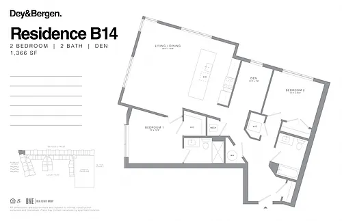 Floor plan B14