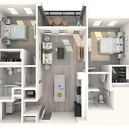 Floor plan B1