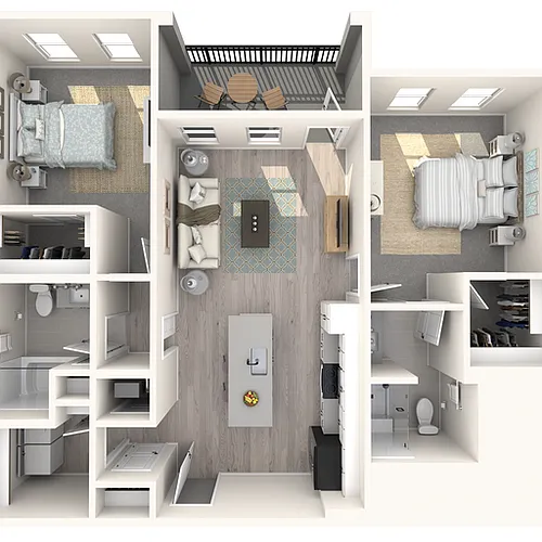 Floor plan B1