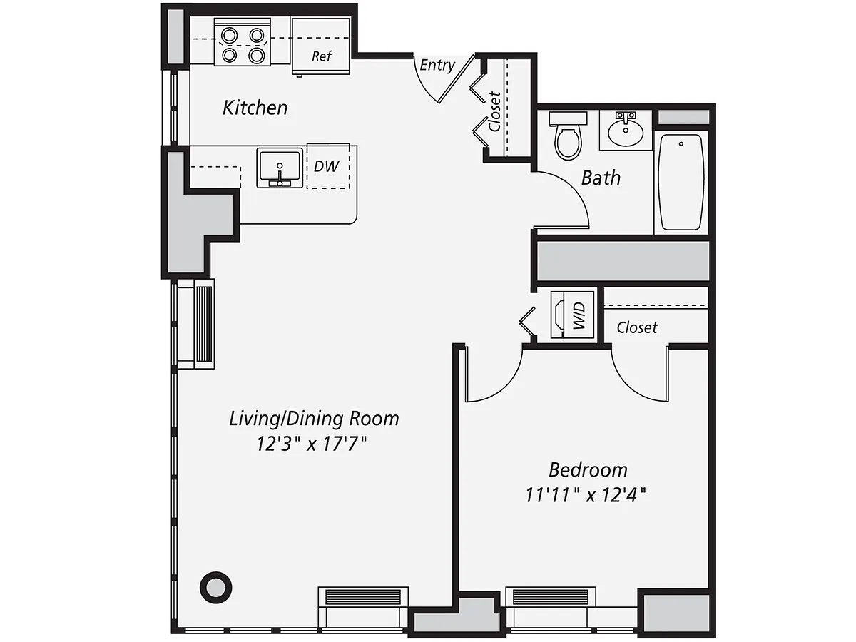 Floor plan A19