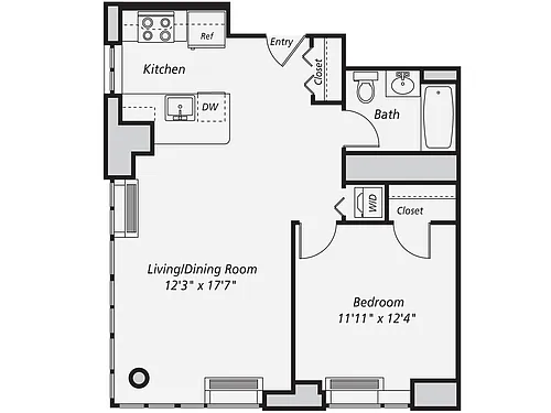 Floor plan A19