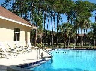 resort style pool