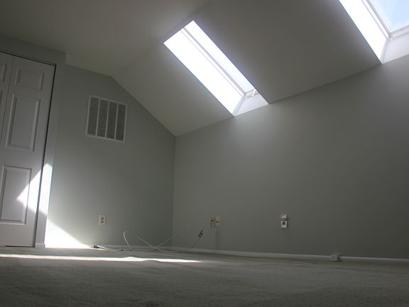 Loft with Skylights