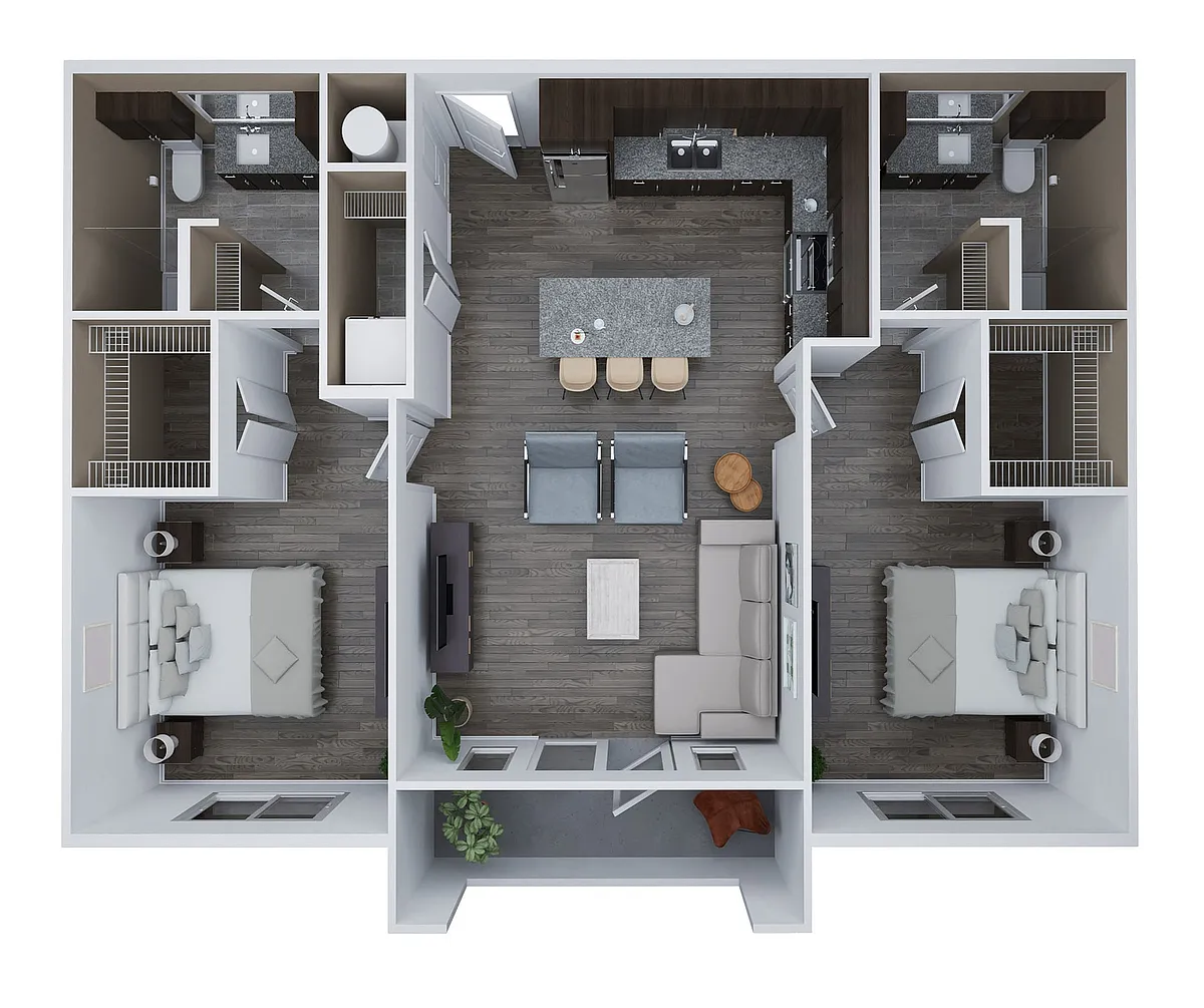 Floor plan D2
